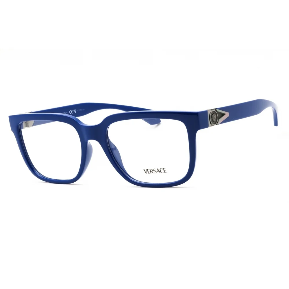 NWT Versace VE3377U Blue Rectangle 55mm Eyeglasses